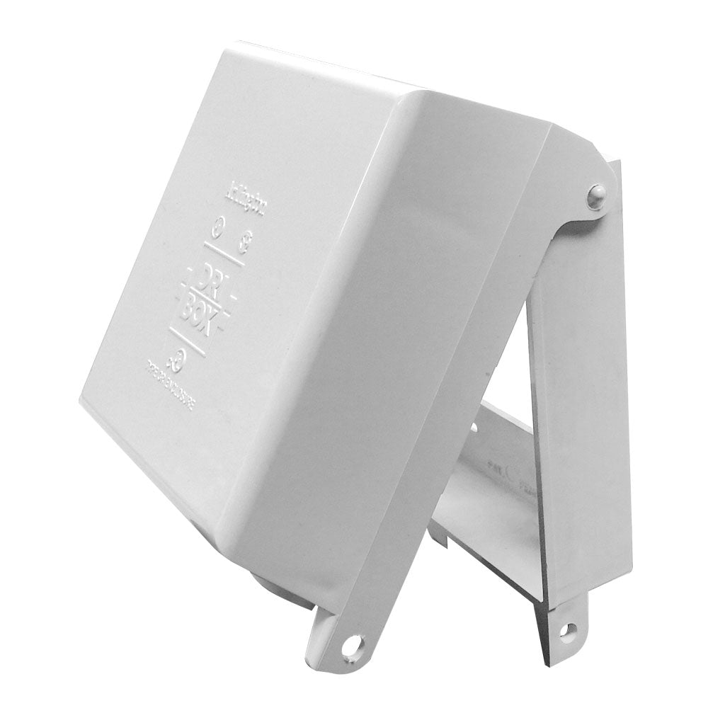 Outdoor Weather Proof Outlet Box, Double Gang White – Generic – Surface Boxes