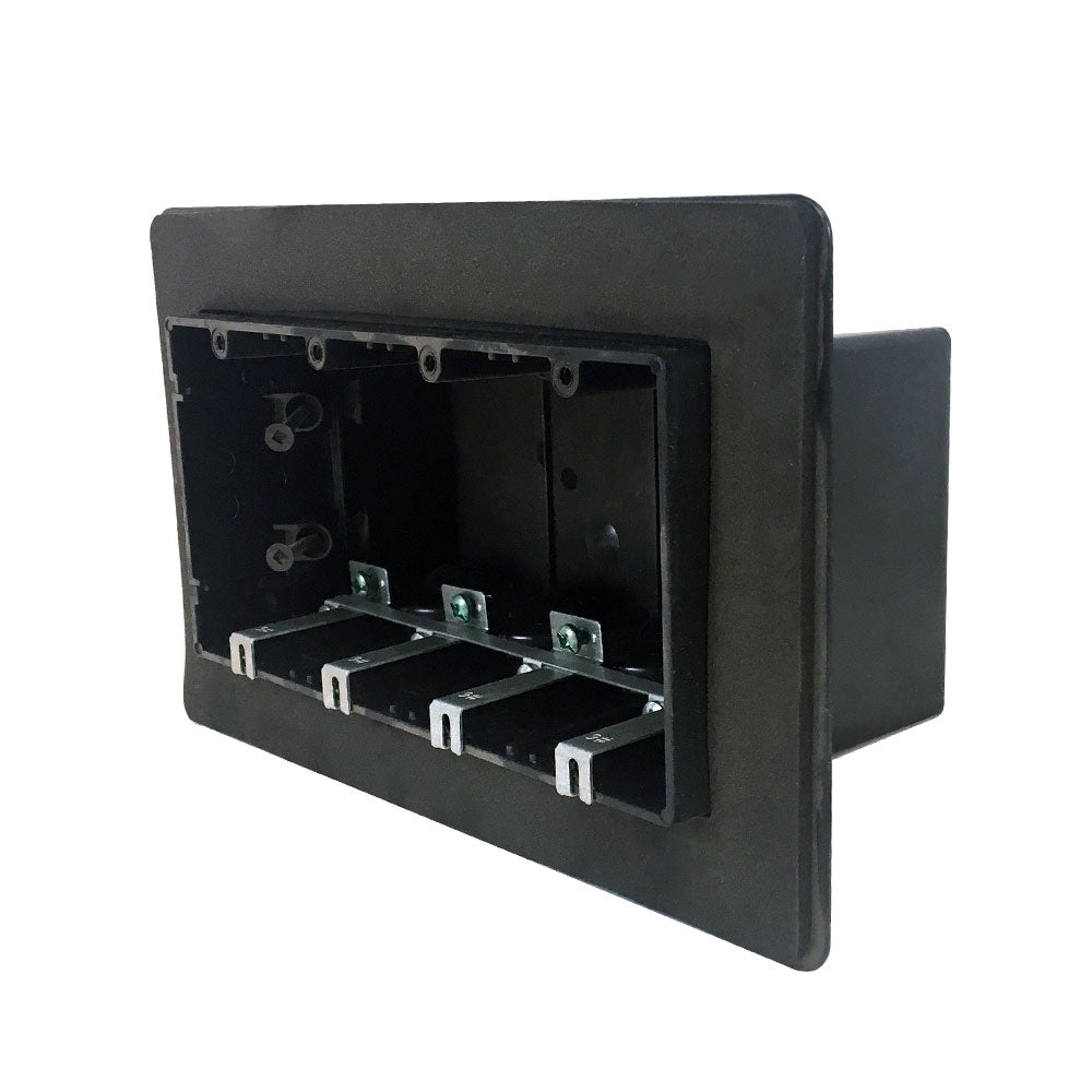 Vapour Barrier Box, Four Gang - Power, New Construction – Generic – Electrical Boxes