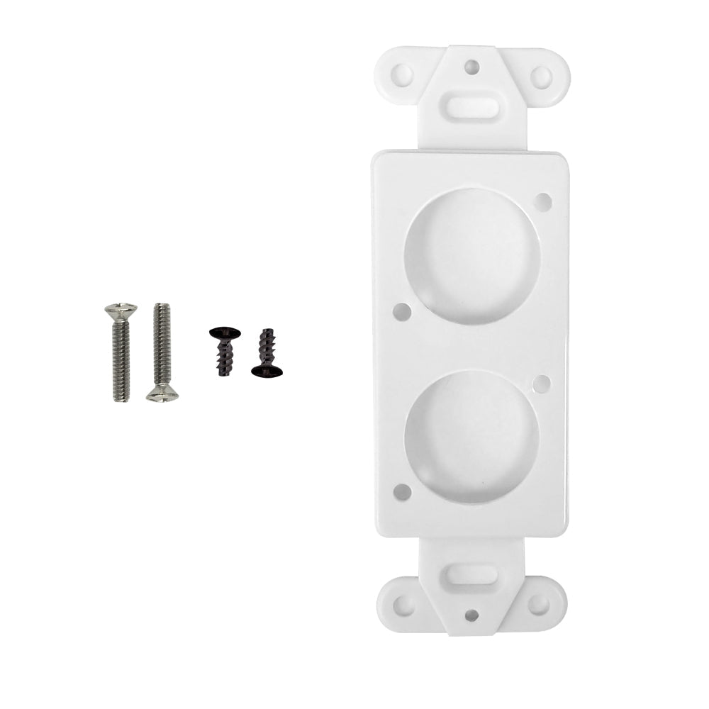 Decora Strap 2 x XLR Cutout - White – Generic