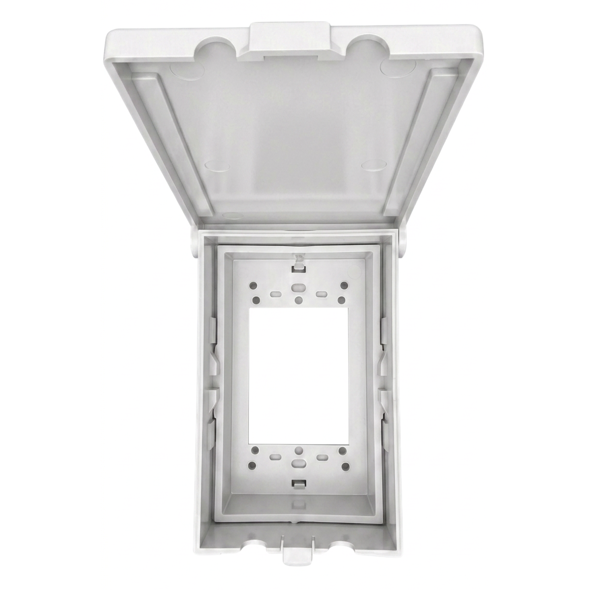 Low Profile IN and OUT® Weatherproof Heavy Duty Electrical Outlet Cover – Generic – Power Outlets (photo 5)