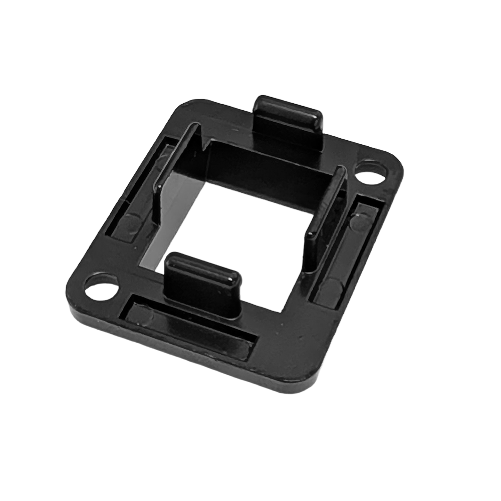 D-Cut to Keystone Adapter - Black – Generic – Wall Plate Inserts & Jacks (photo 2)