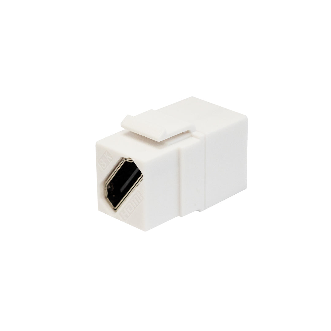 HDMI Female/Female 8K Keystone Wall Plate Insert – Generic – Wall Plate Inserts & Jacks (photo 3)