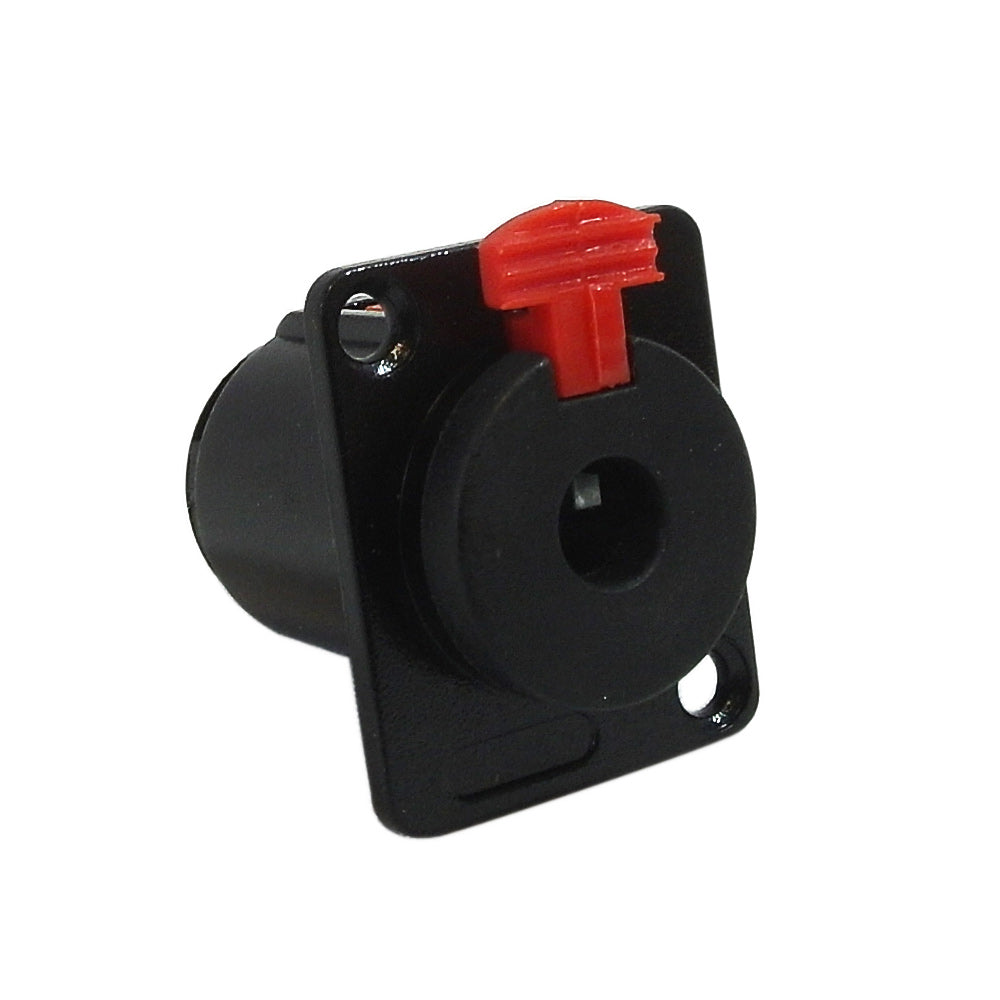 TRS 1/4 Inch Female to Solder D-Cut - Locking – Generic