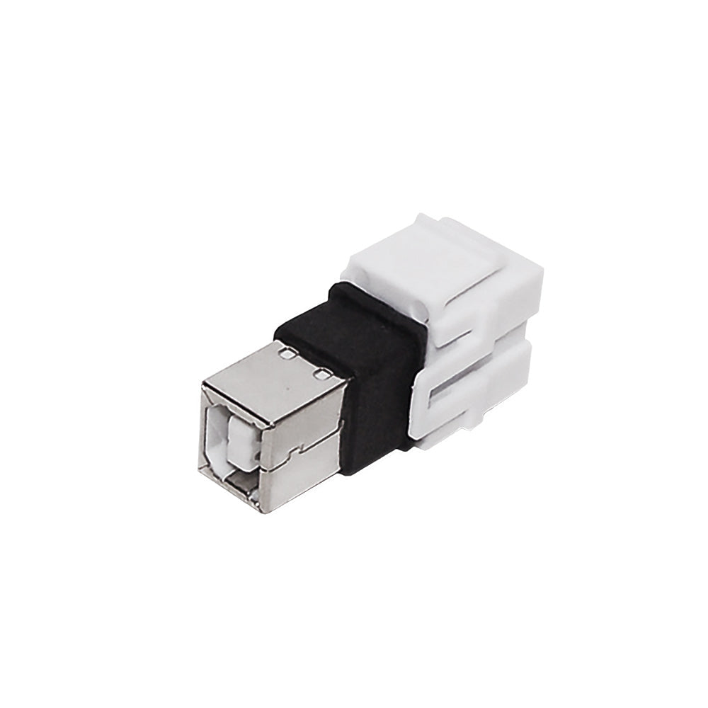 USB 2.0 A/B Keystone Wall Plate Insert – Generic – Wall Plate Inserts & Jacks (photo 2)