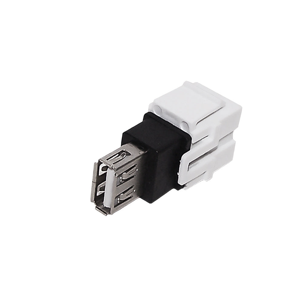 USB 2.0 B/A Keystone Wall Plate Insert – Generic – Wall Plate Inserts & Jacks (photo 2)