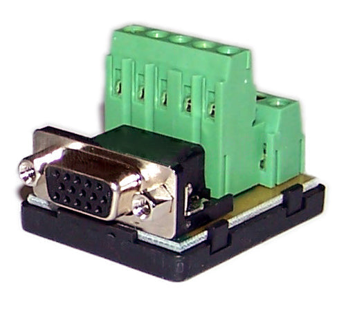 VGA Female Screw Terminal Connector – Generic