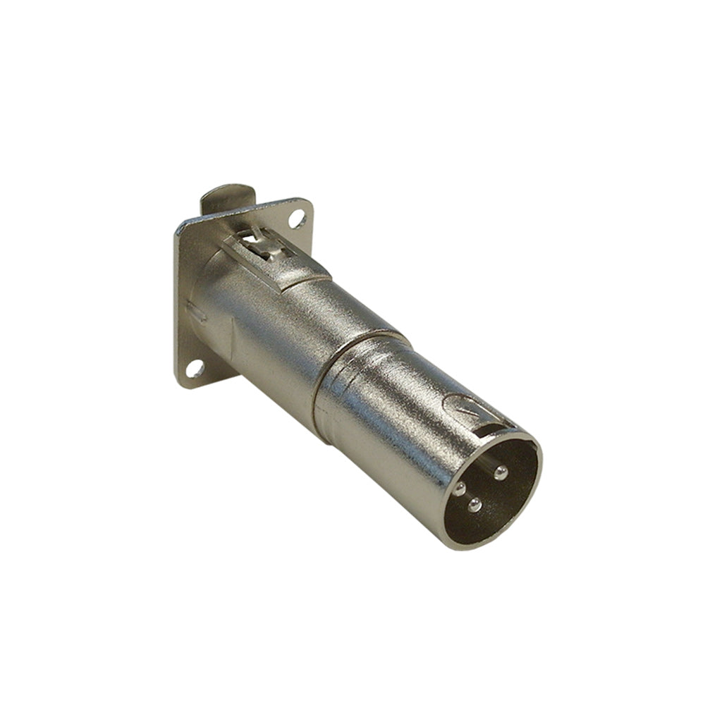 XLR Female D-Cut to XLR Male - Nickel – Generic – Wall Plate Inserts & Jacks (photo 2)