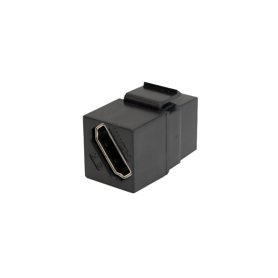 HDMI Female/Female 8K Keystone Wall Plate Insert – Generic – Wall Plate Inserts & Jacks (photo 2)