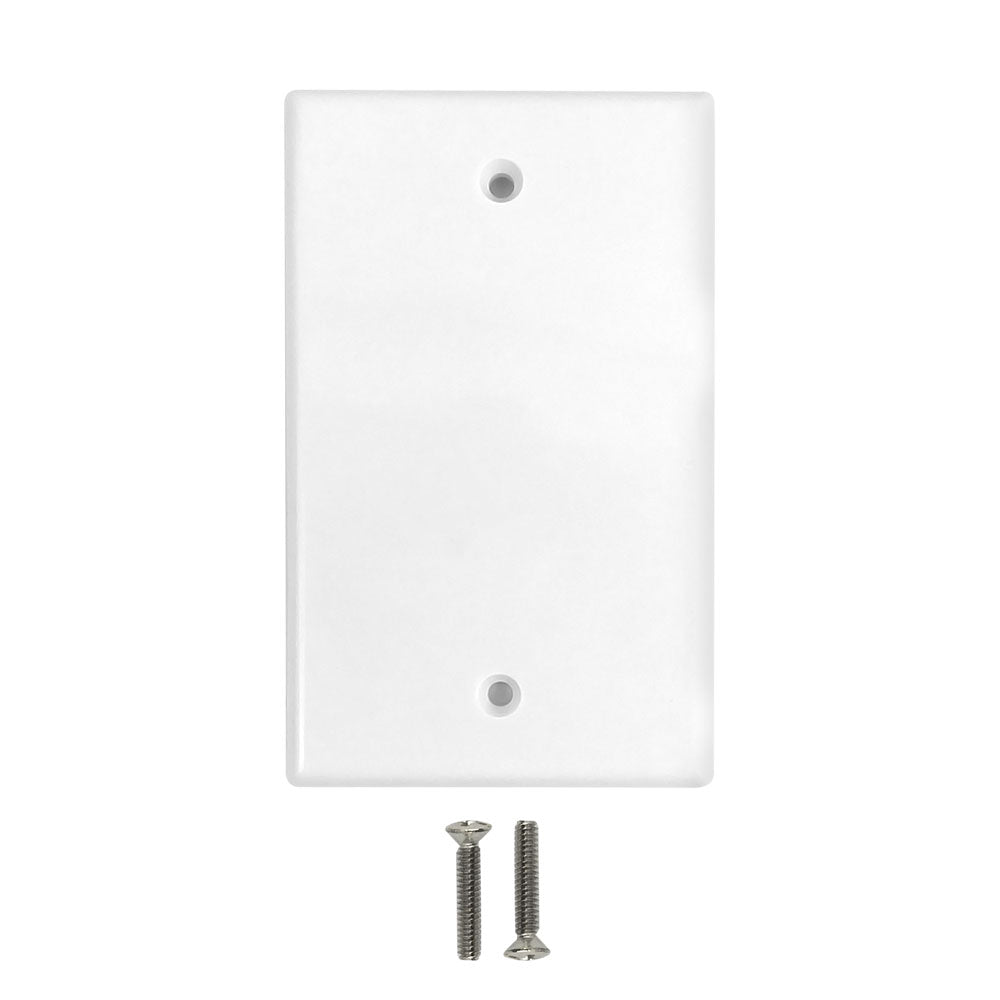 Wall Plate, Solid - White – Generic – Standard Wall Plates