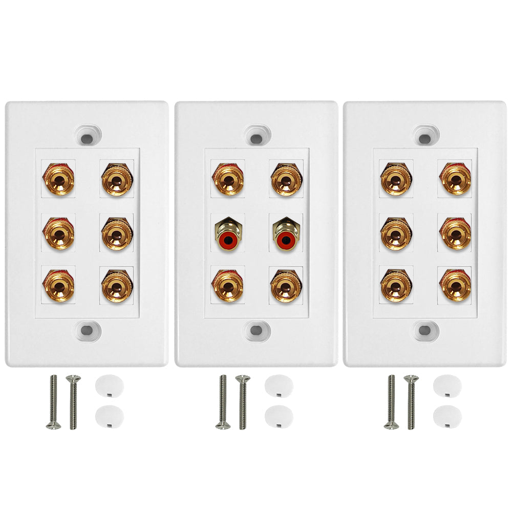 8.2 Surround Sound Wall Plate Kit – Generic